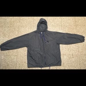 Gray Champion Zip Up Windbreaker